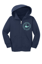 Load image into Gallery viewer, Toddler / Youth Core Fleece Full-Zip Hooded Sweatshirt